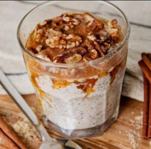 Maple Brown Sugar Overnight Oats