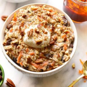 Carrot Cake Overnight Oats